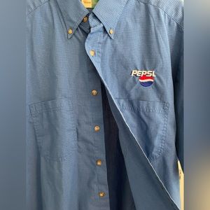 Vintage Pepsi button up